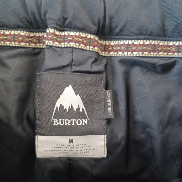 Burton Da Nang Ski Pants Womens M Black Dryride Snowboard Gorpcore Thermolite - Picture 3 of 12